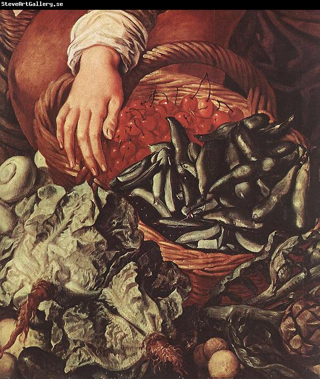 Joachim Beuckelaer Market Scene (detail)